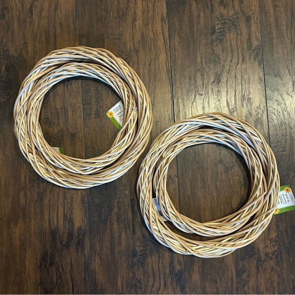 Floral Garden Willow Wreaths